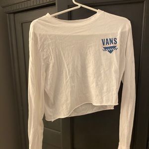 “Vans” Cropped Long Sleeve